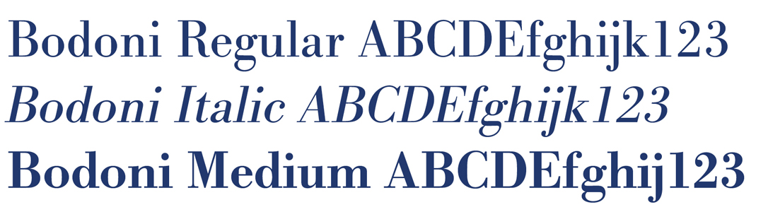 Bodoni